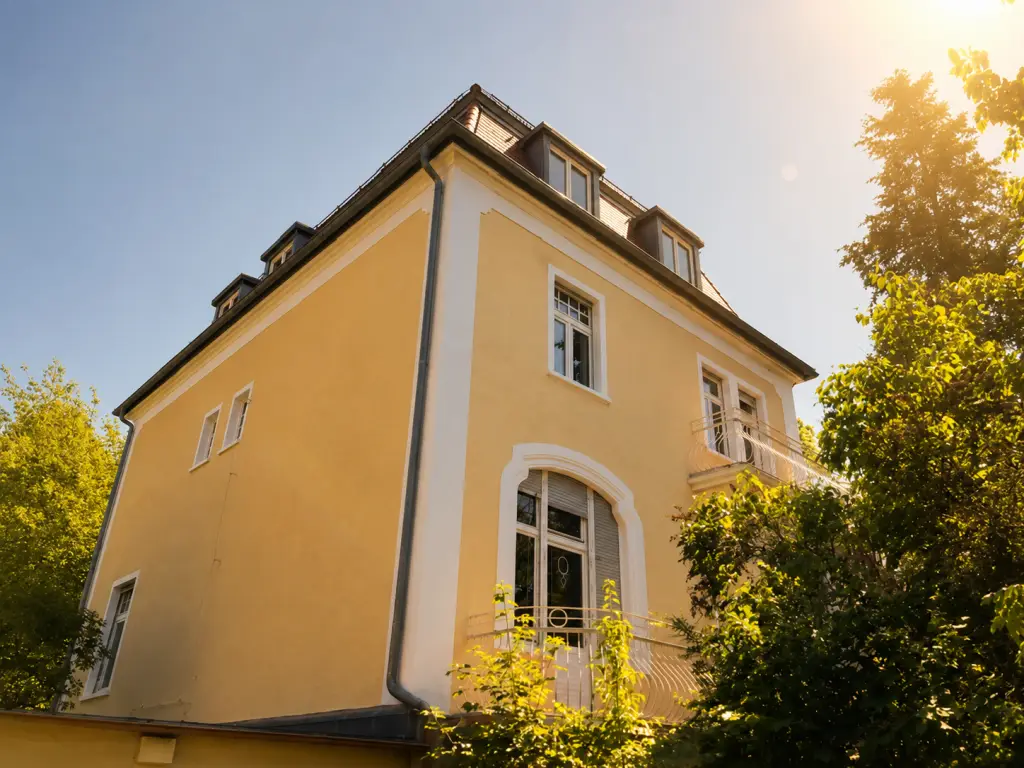 Historische Altbauvilla in Wiesbaden-Biebrich mit stilvoller Gründerzeitarchitektur, Verkauf durch GSK Immobilien