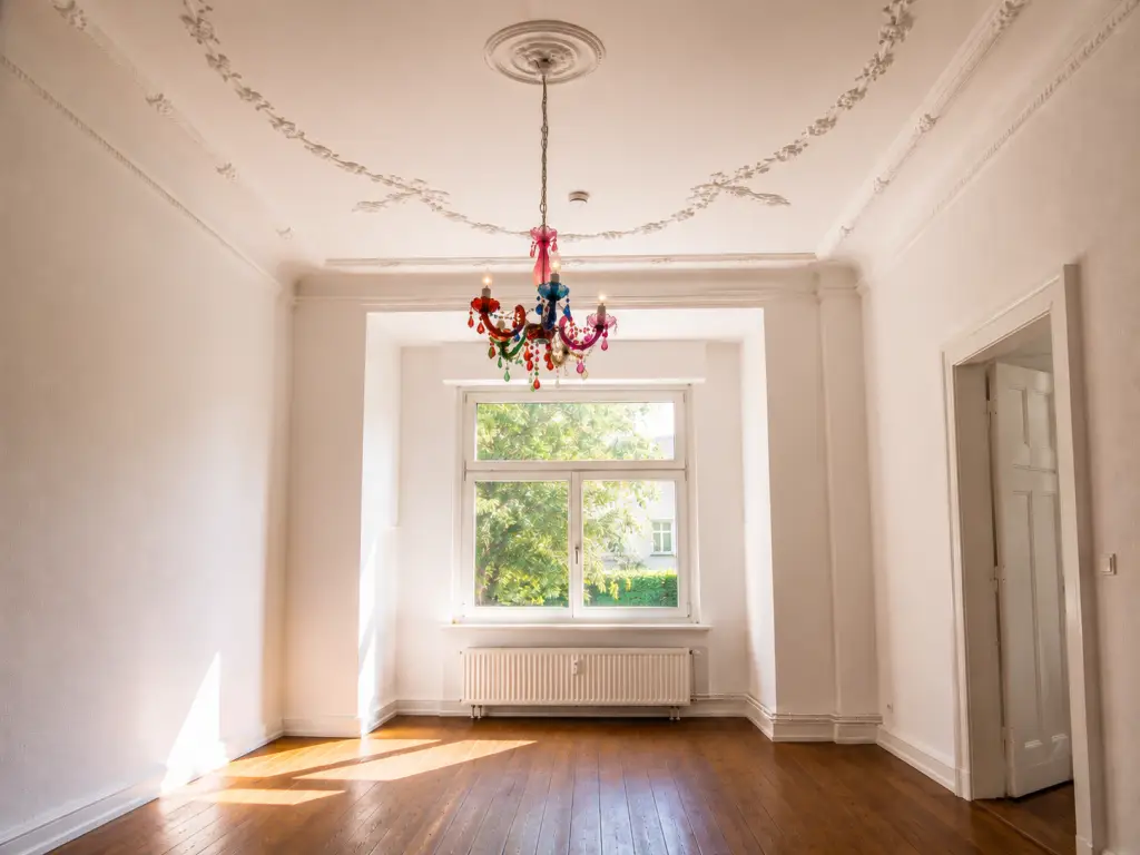 Historische Altbauvilla in Wiesbaden-Biebrich mit stilvoller Gründerzeitarchitektur, Verkauf durch GSK Immobilien
