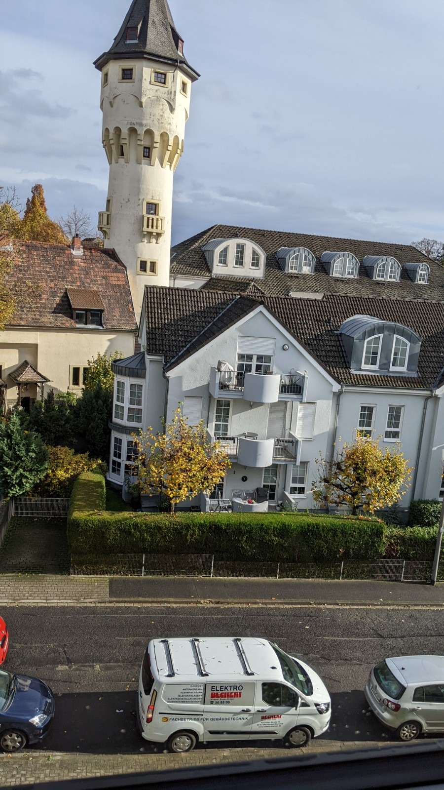 Blick auf den Wasserturm
